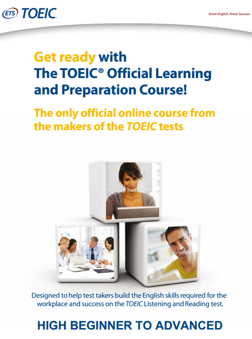 Online Prep Course TOEIC® Official Learning and Preparation Course - High Beginner to Advanced
